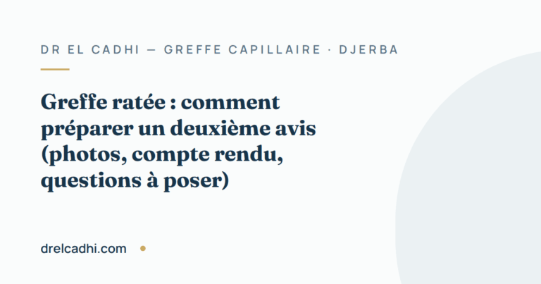 Illustration titrée de l’article « Greffe ratée : comment préparer un deuxième avis (photos, compte rendu, questions à poser) »