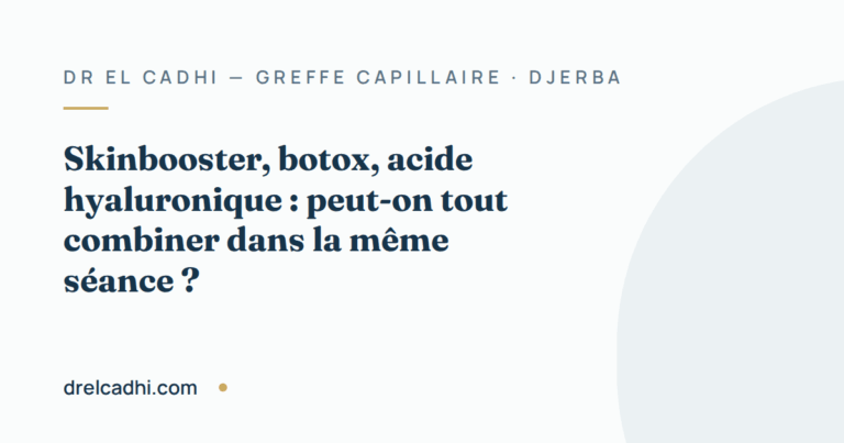 Illustration titrée de l’article « Skinbooster, botox, acide hyaluronique : peut-on tout combiner dans la même séance ? »