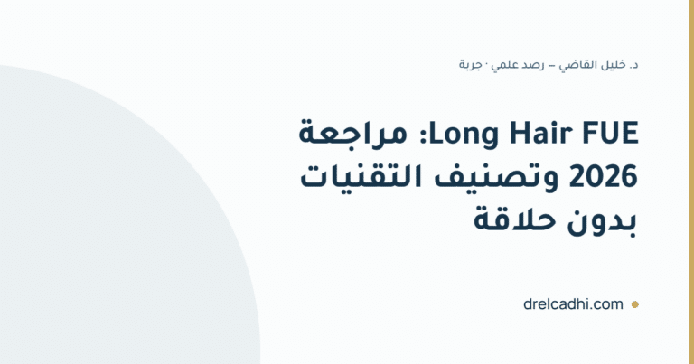 Long Hair FUE: ماذا تقول مراجعة 2026 وتصنيف تقنيات زراعة الشعر بدون حلاقة